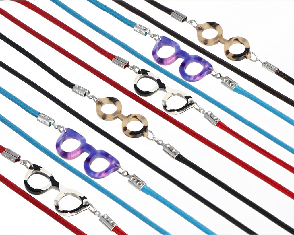 Pack (6) cordón gafas algodón encerado Bemboo