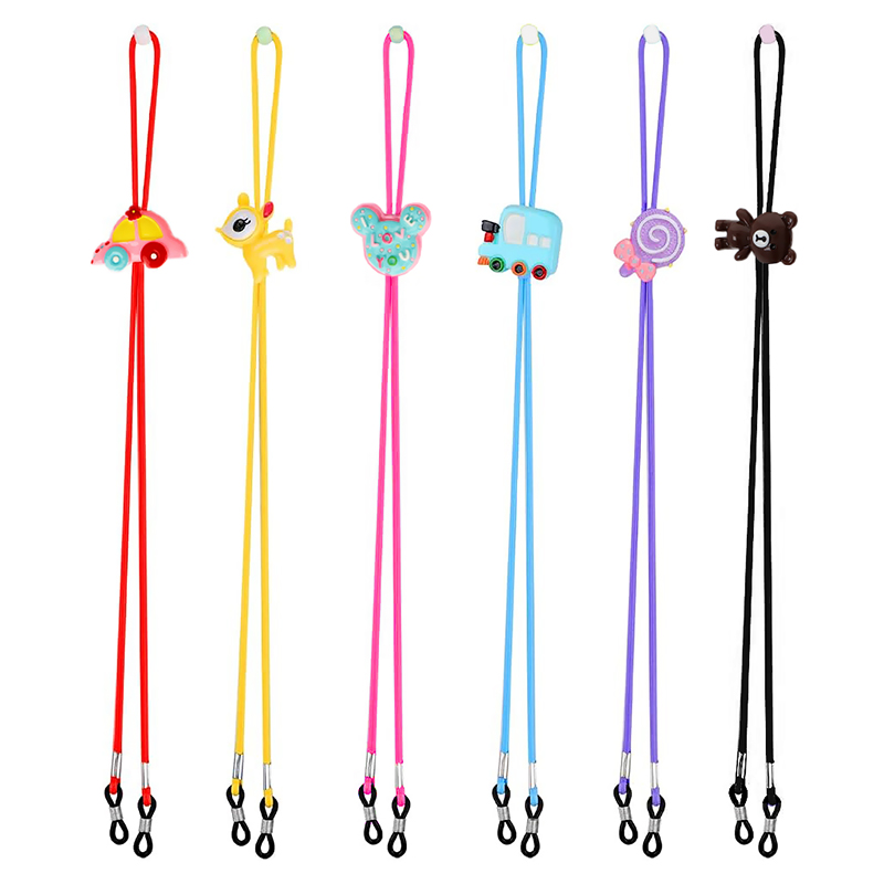 Pack (6) cordón gafas elástico infantil - Surtido