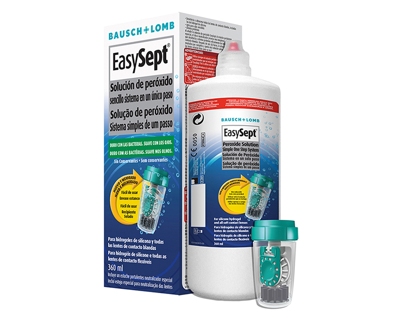 Easysept 360 ml Bausch+Lomb **CARTONAJE DAÑADO - CAD. 11/2027**