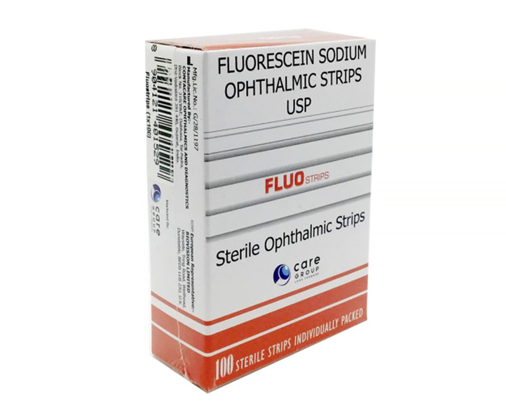 Fluoresceína Lenticon 100 ud