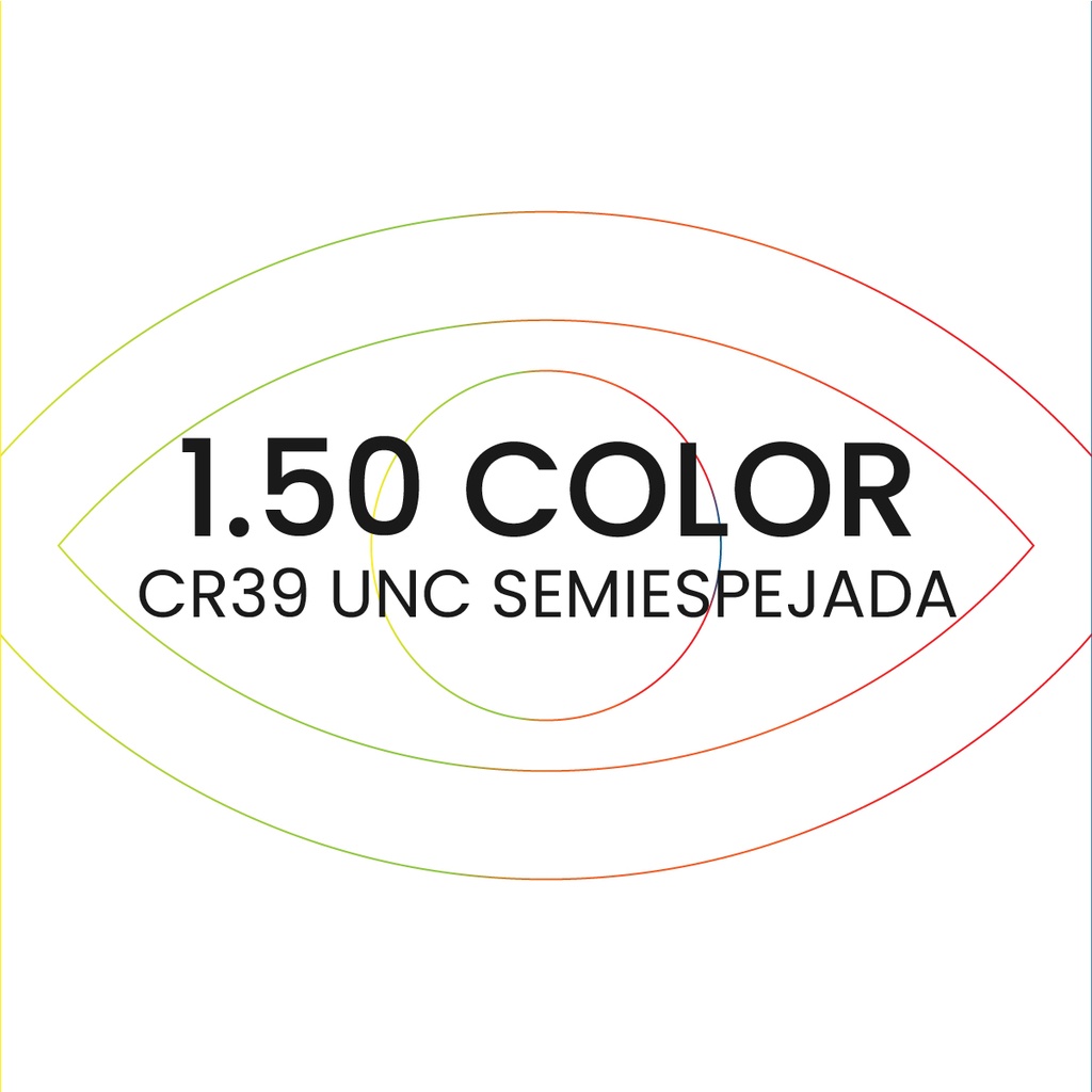 Talco solar Cr-39 semi-espejado gris degradado