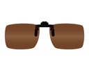 Suplemento sol abatible polarizado YK0018 clip estético UV-400