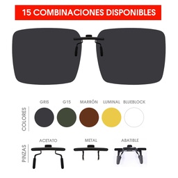 Suplemento solar polarizado clip estético SUP.1