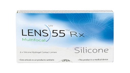 Lens 55 Silicone Multifocal 6 pk Servilens