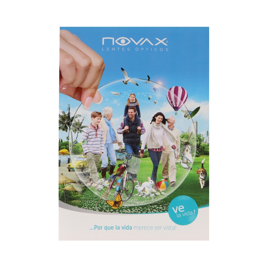 Test de lectura visión próxima NOVAX