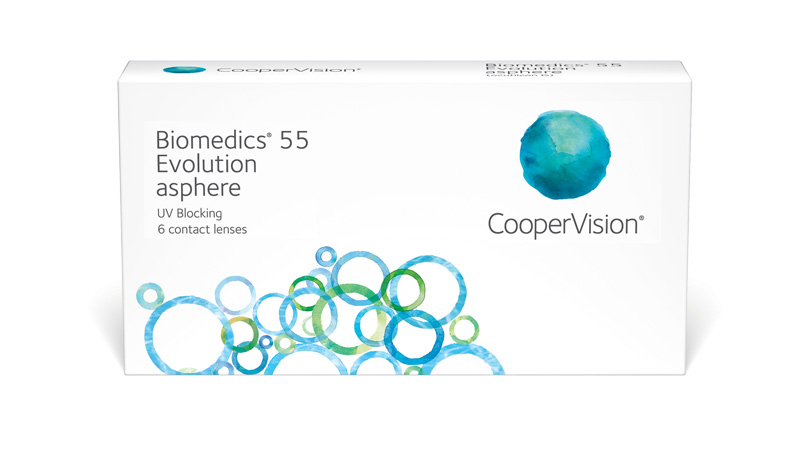 Biomedics 55 Evolution 6 pk Coopervision