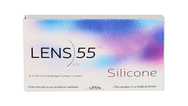 Lens 55 Silicone RX 6 pk Servilens