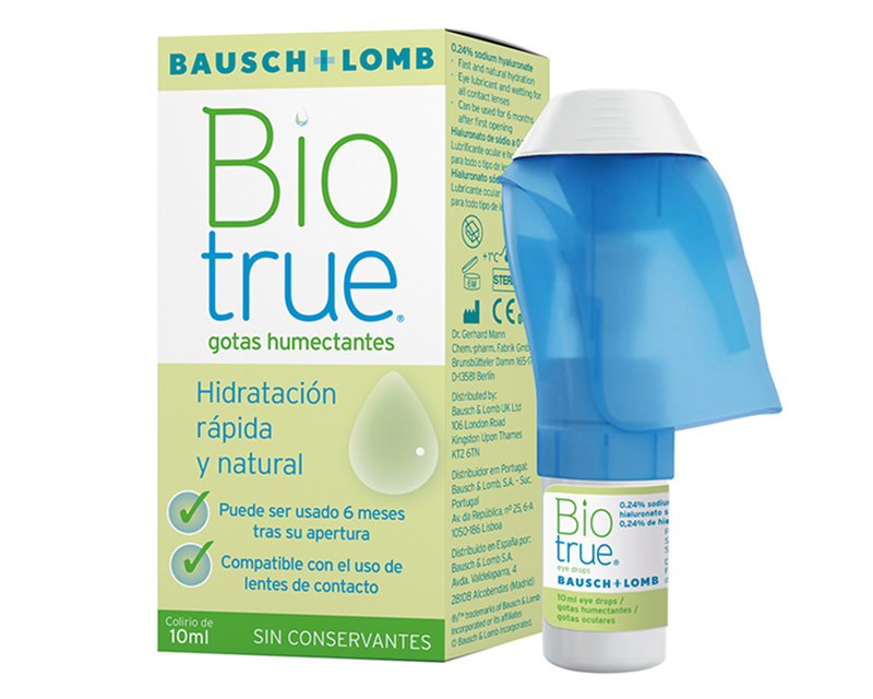 BioTrue Gotas Humectantes 10 ml Bausch+Lomb