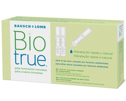 [BL.104] BioTrue Gotas Humectantes 30 x 0.50 ml Bausch+Lomb