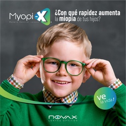 Tríptico informativo Myopi-X NOVAX