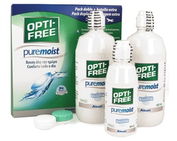 [ALC.105] Optifree PureMoist 2 x 300 ml + 1 x 90 ml Alcon